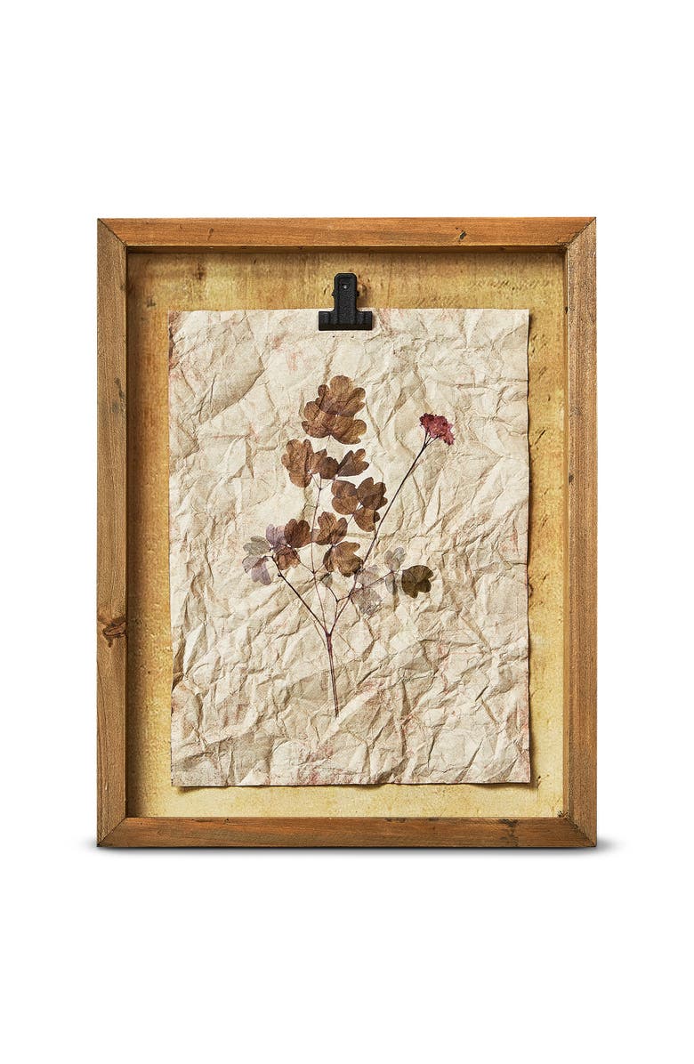 tag Wildflower Shadow Box Wall Art in Pink for Everyday Decor, Main, color, Pink