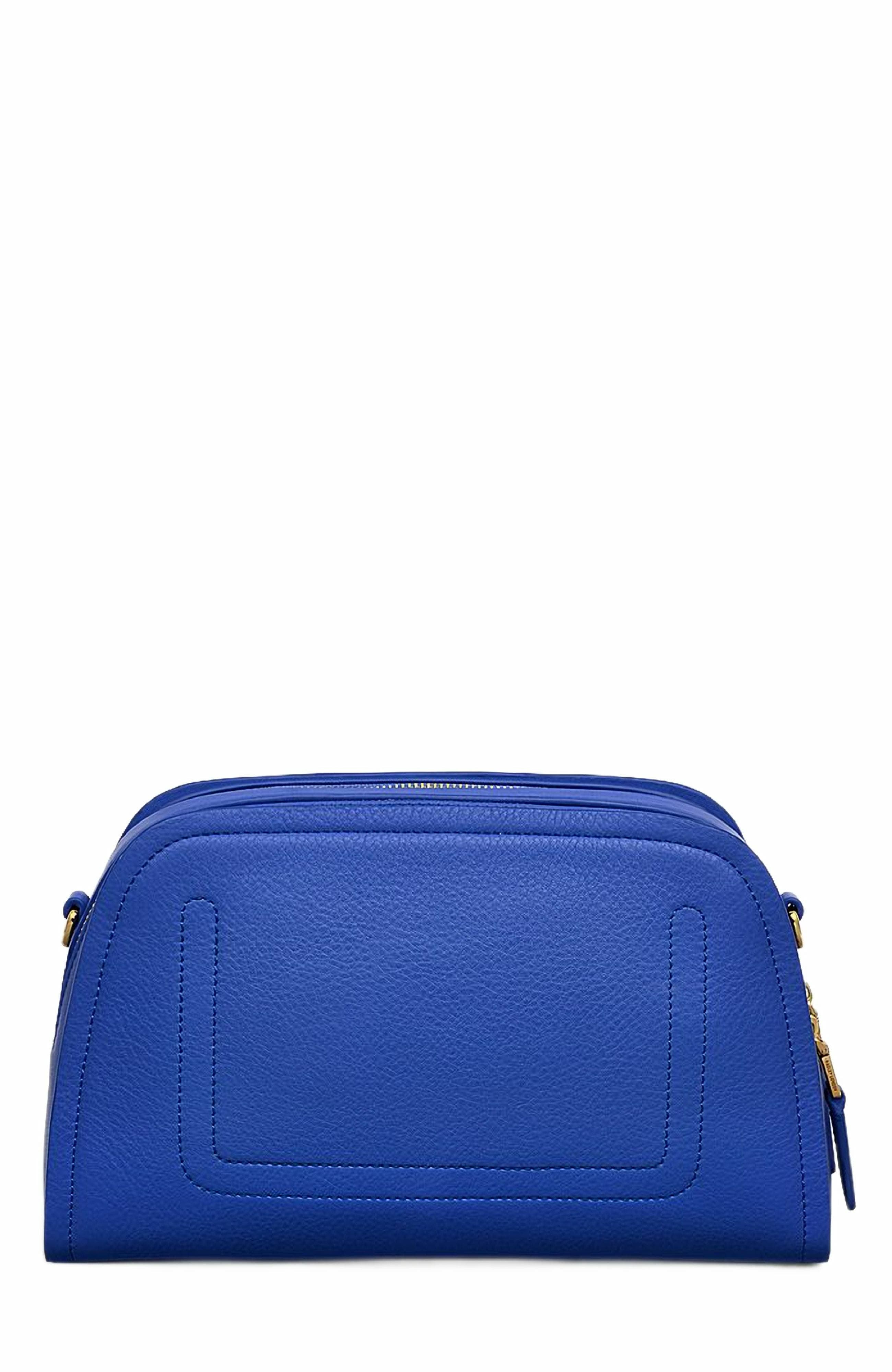 Bathurst Mews Small Ziptop Crossbody Bag, Alternate, color, Yves Blue