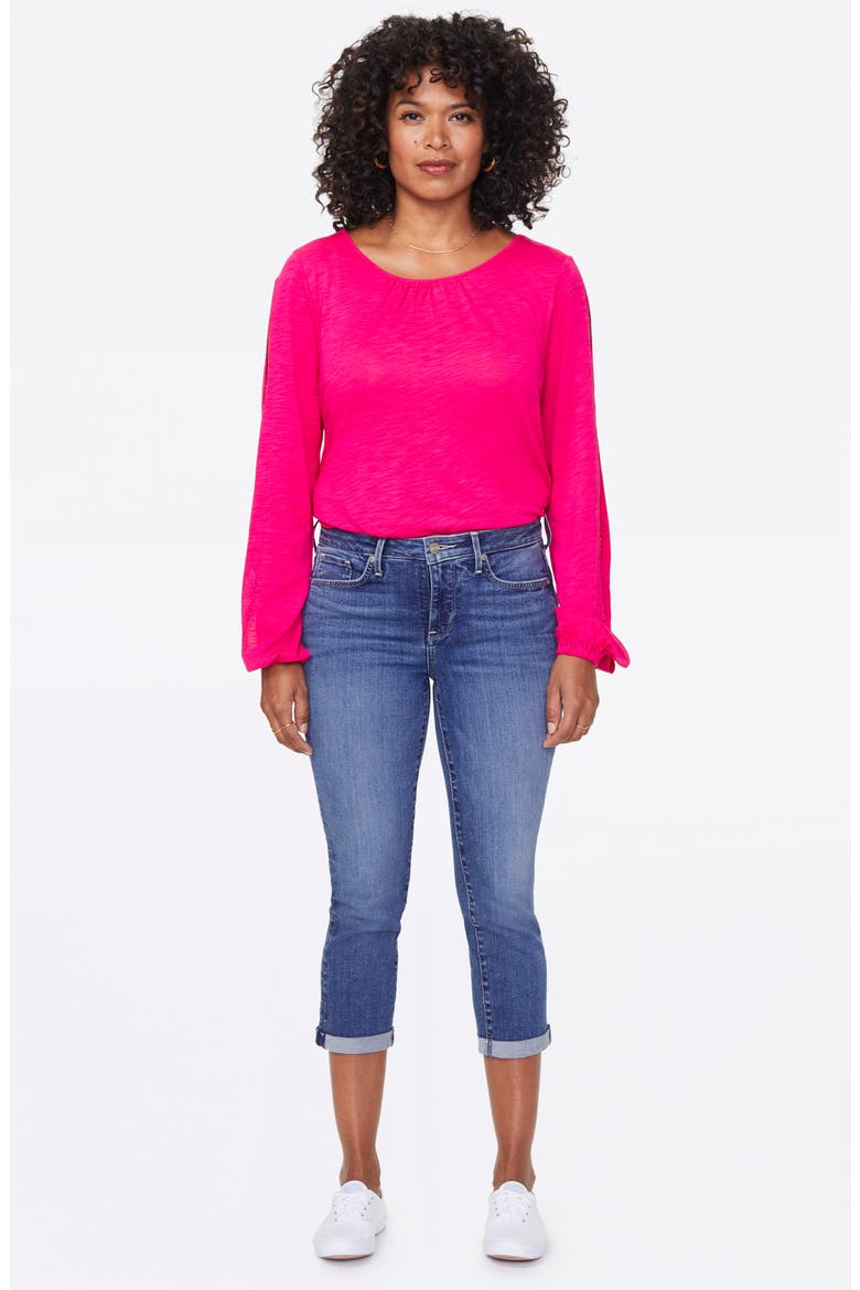Chloe Capri Jeans, Alternate, color, ALTON