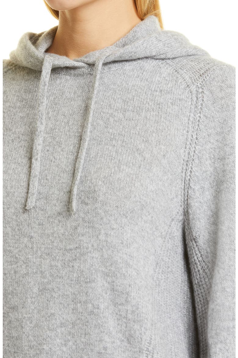 Pierce Cashmere Hoodie, Alternate, color, LTGREY