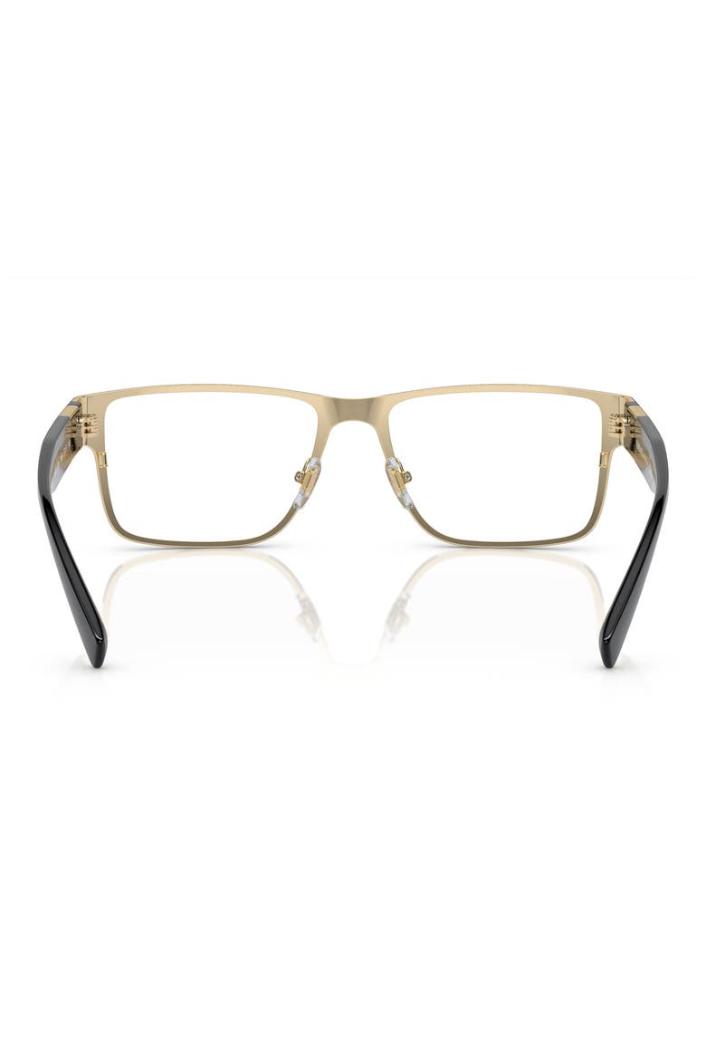 57mm Rectangular Optical Glasses, Alternate, color, BLUE