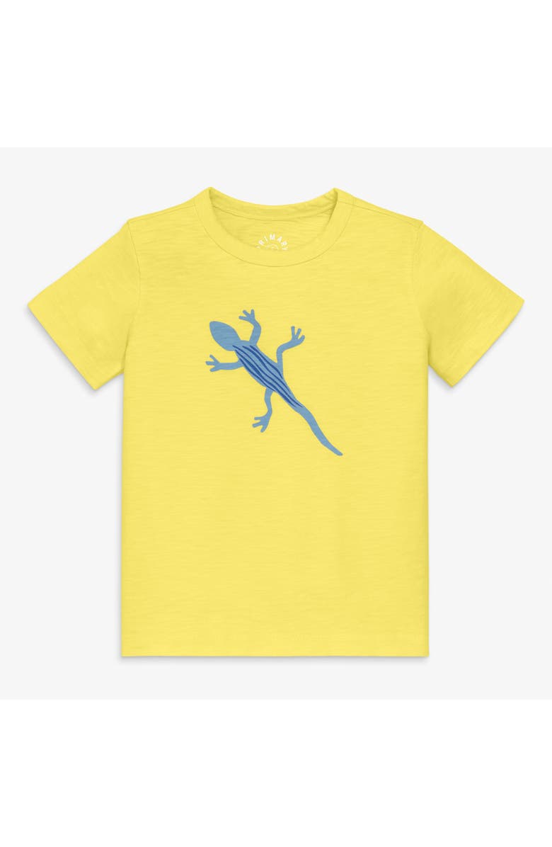 Primary Kids Lizard Tee, Alternate, color, Banana Lizard