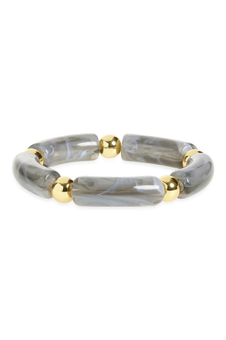 Hallie Resin Bracelet, Main, color, GOLD
