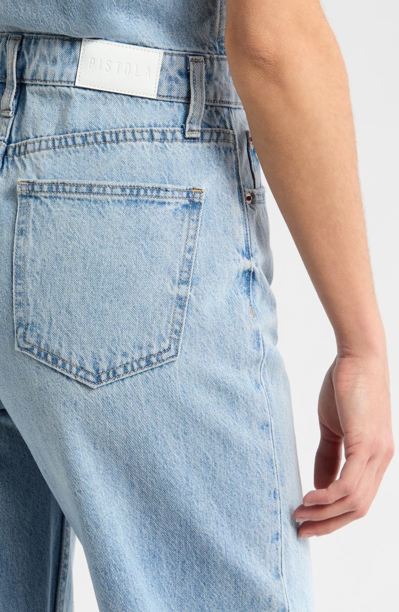 Pistola Ace Sleeveless Denim Jumpsuit, Alternate, color, Rally