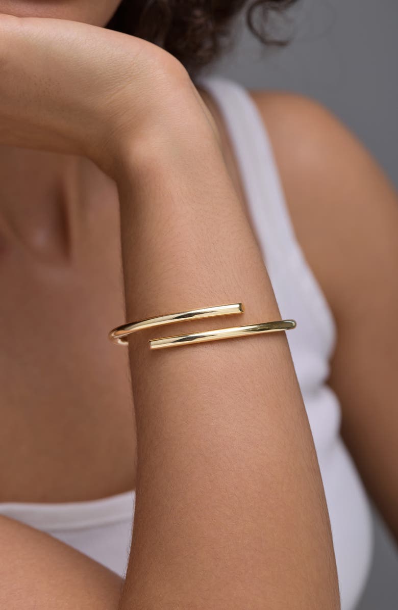 Bony Levy 14K Gold Cuff Bangle, Alternate, color, 14K Yellow Gold