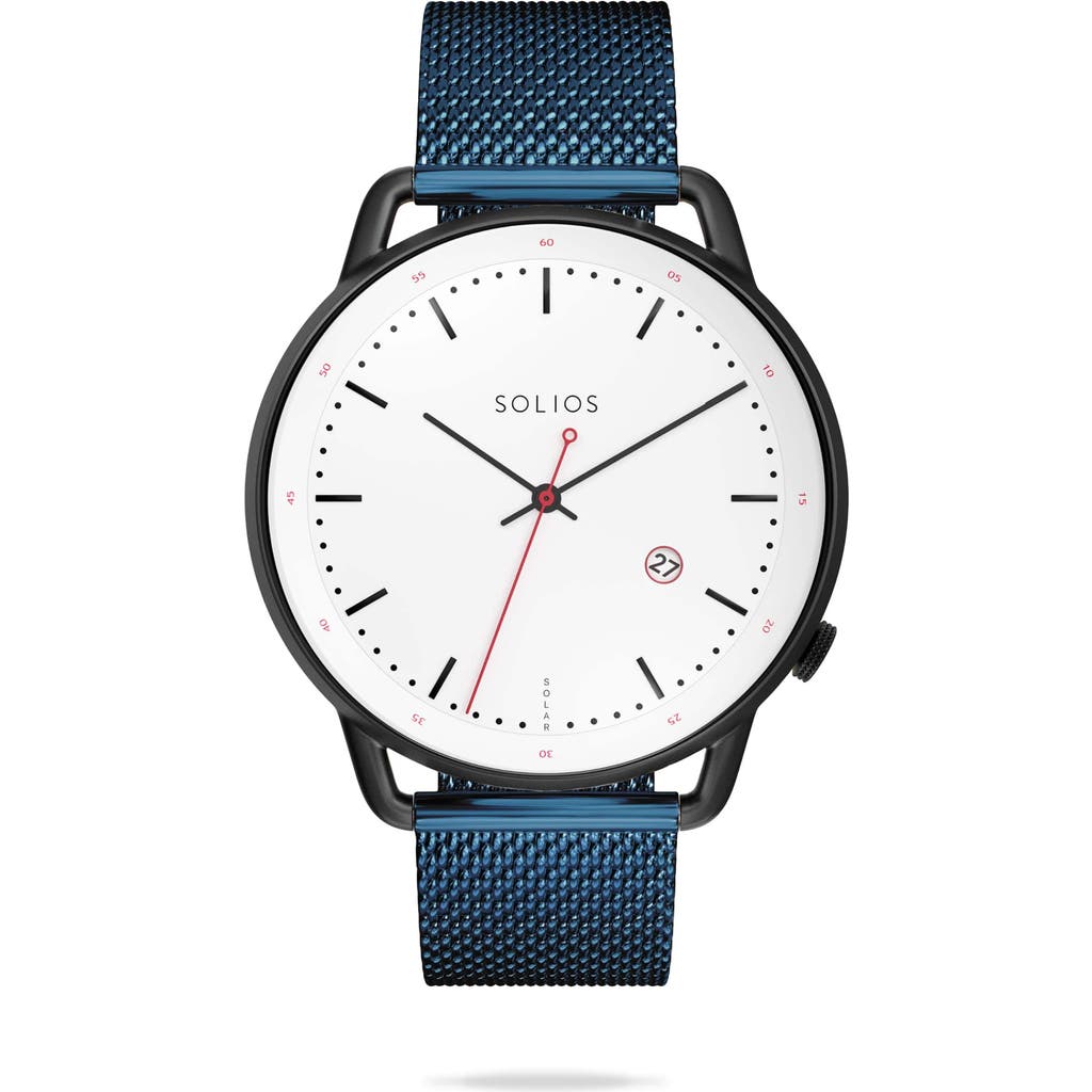 Solios Watches The Solar Curve | White Dial