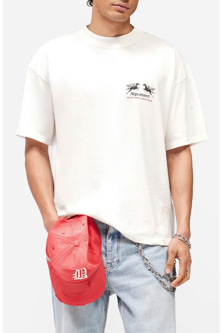 24-Hour Service Graphic T-Shirt, Main, color, FLAT WHITE