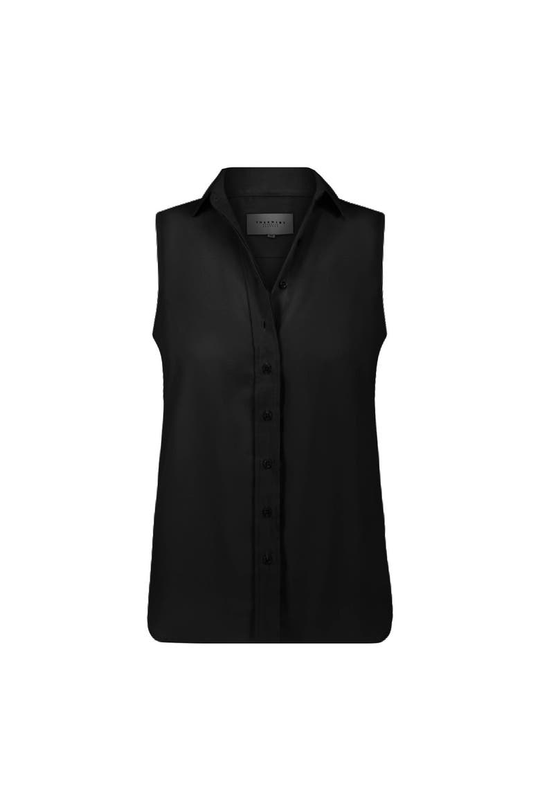 The Signature Sleeveless Shirt, Alternate, color, Black