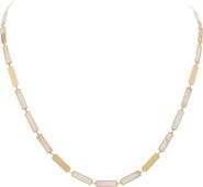Stephanie Windsor Mother-of-Pearl Inlay Necklace