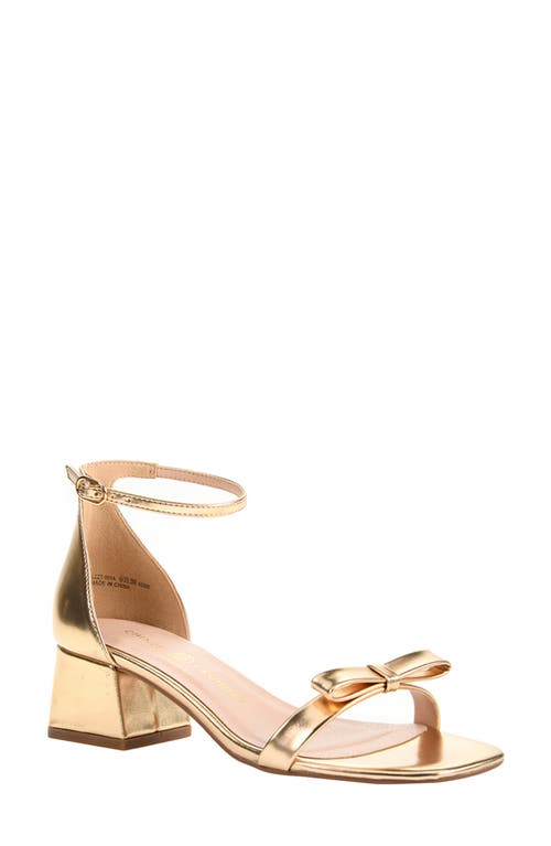 Chinese Laundry Lanita Ankle Strap Sandal In Gold
