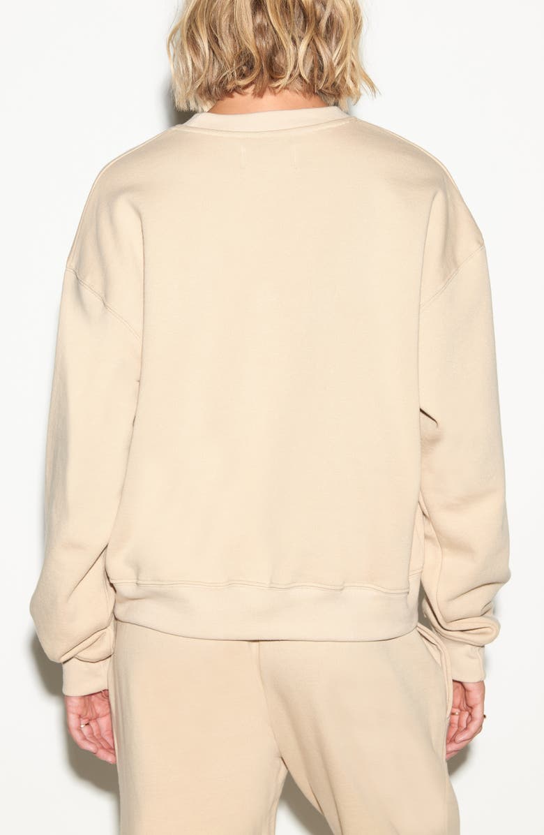 Spiritual Gangster Shady Palm La Brea Crewneck Cotton Graphic Sweatshirt, Alternate, color, Palo Santo