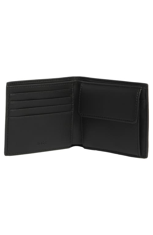 Hugo Boss Boss Ray Slim Bifold Wallet In Black