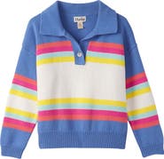Hatley Kids' Royal Colorblock Polo Sweater
