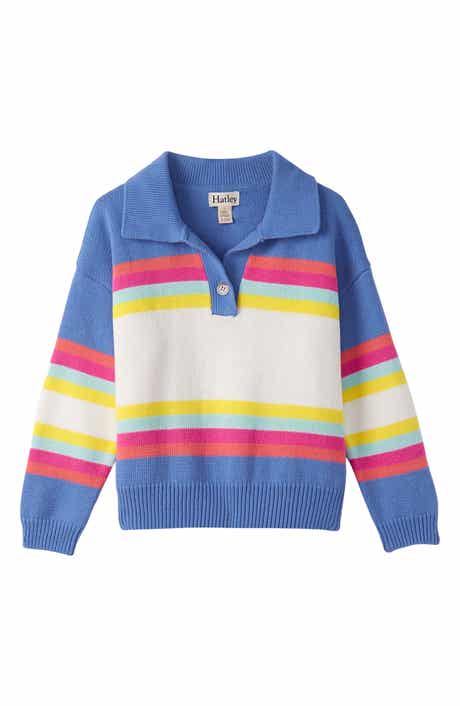 Hatley Kids' Royal Colorblock Polo Sweater