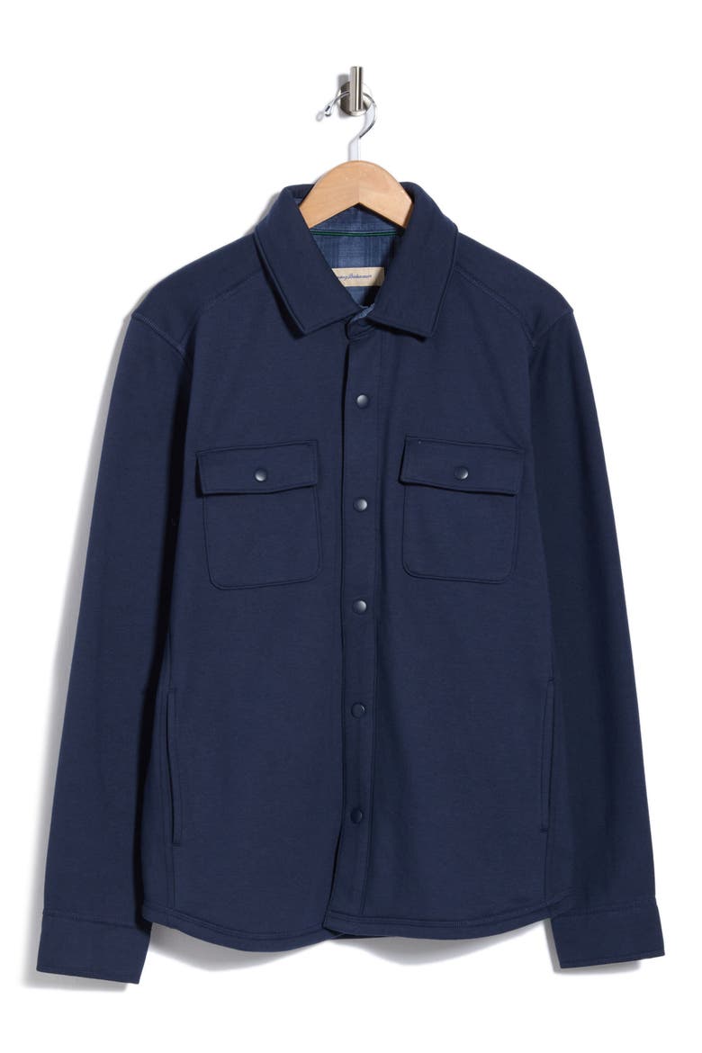 Roma Snap-Up Shirt, Main, color, OCEAN DEEP