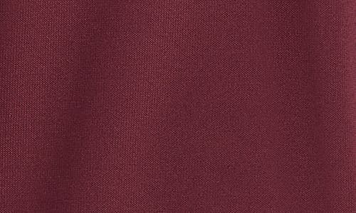 Rhone Delta Performance Piqué Polo In Burgundy