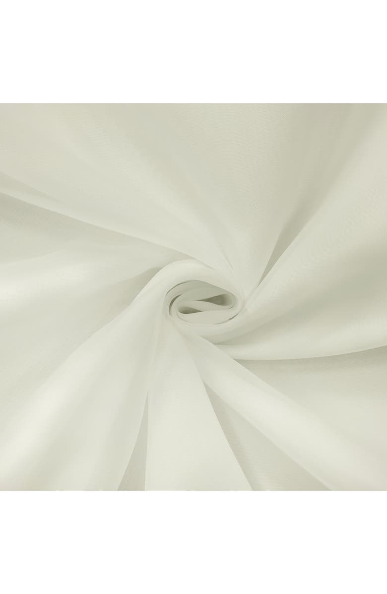 Outdoor Decor by Commonwealth Single Indoor Curtain Panel, Alternate, color, Ivory