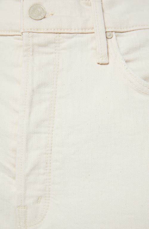 Shop Mother The Spitfire Cuffed Ankle Wide Leg Jeans In Act Natural