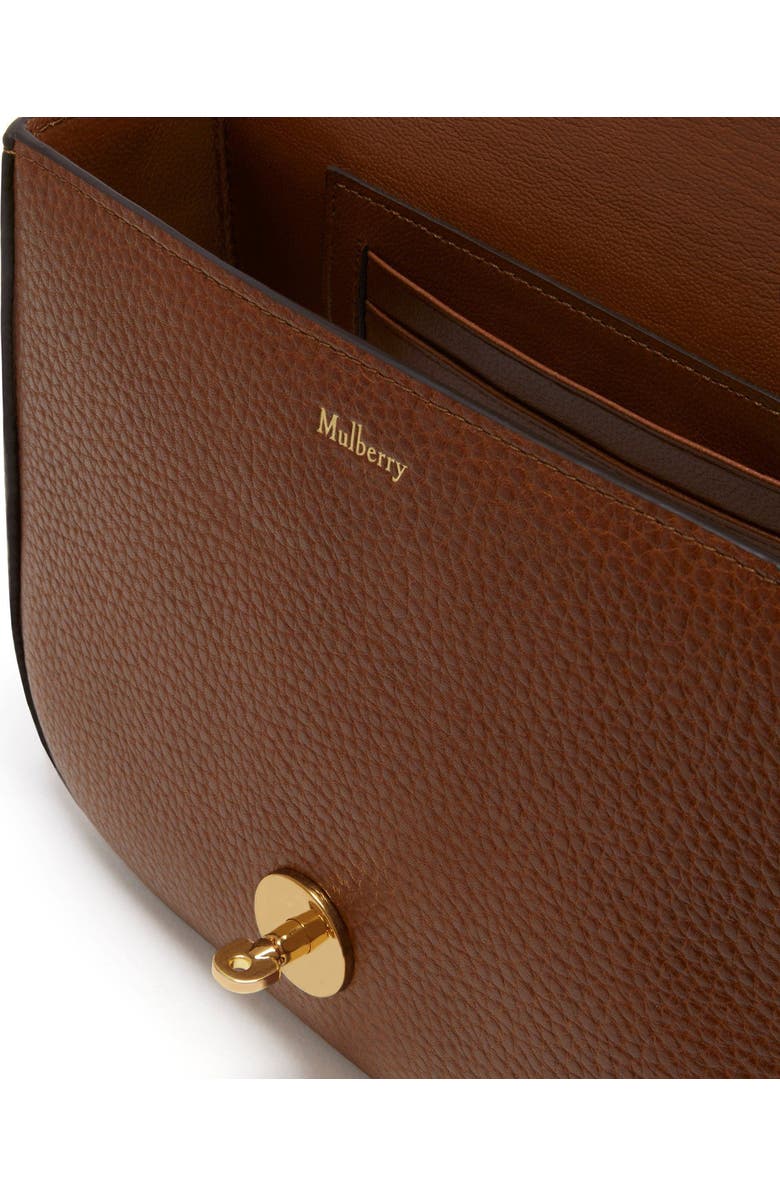 Mulberry Small Darley Leather Crossbody Bag, Alternate, color, Oak