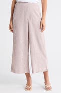 Bobeau Stripe Wide Leg Pants