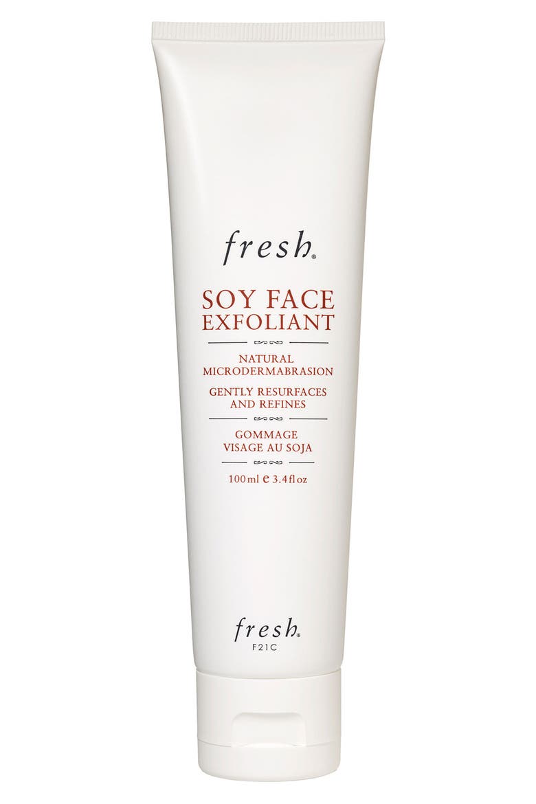 Soy Face Exfoliant, Main, color, NO COLOR
