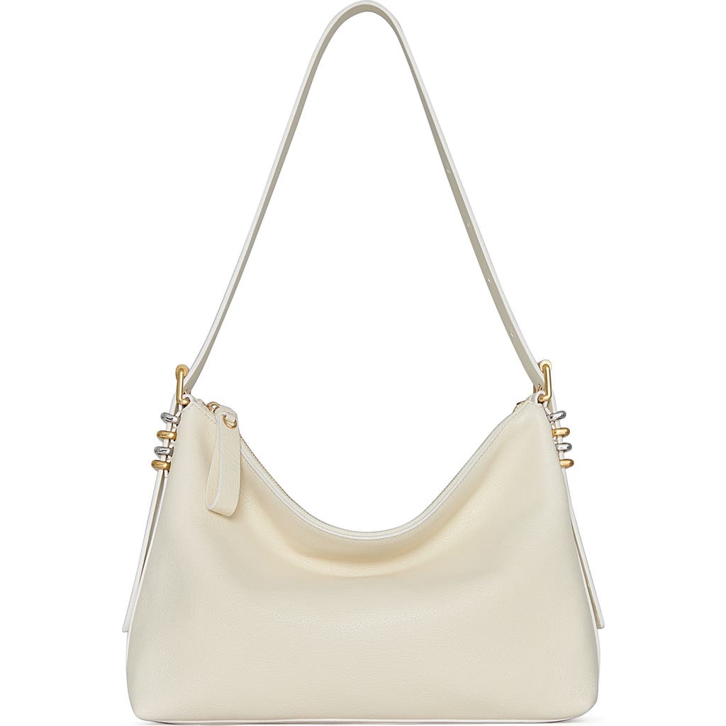 Rebecca Minkoff Buckle Up Leather Shoulder Bag in Porcelain  product