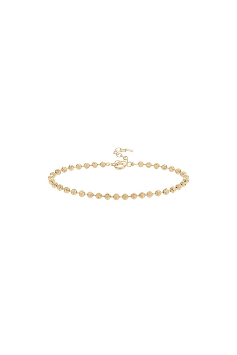 Brigitte Dainty Textured Bracelet Trendy Minimalist, Alternate, color, Gold