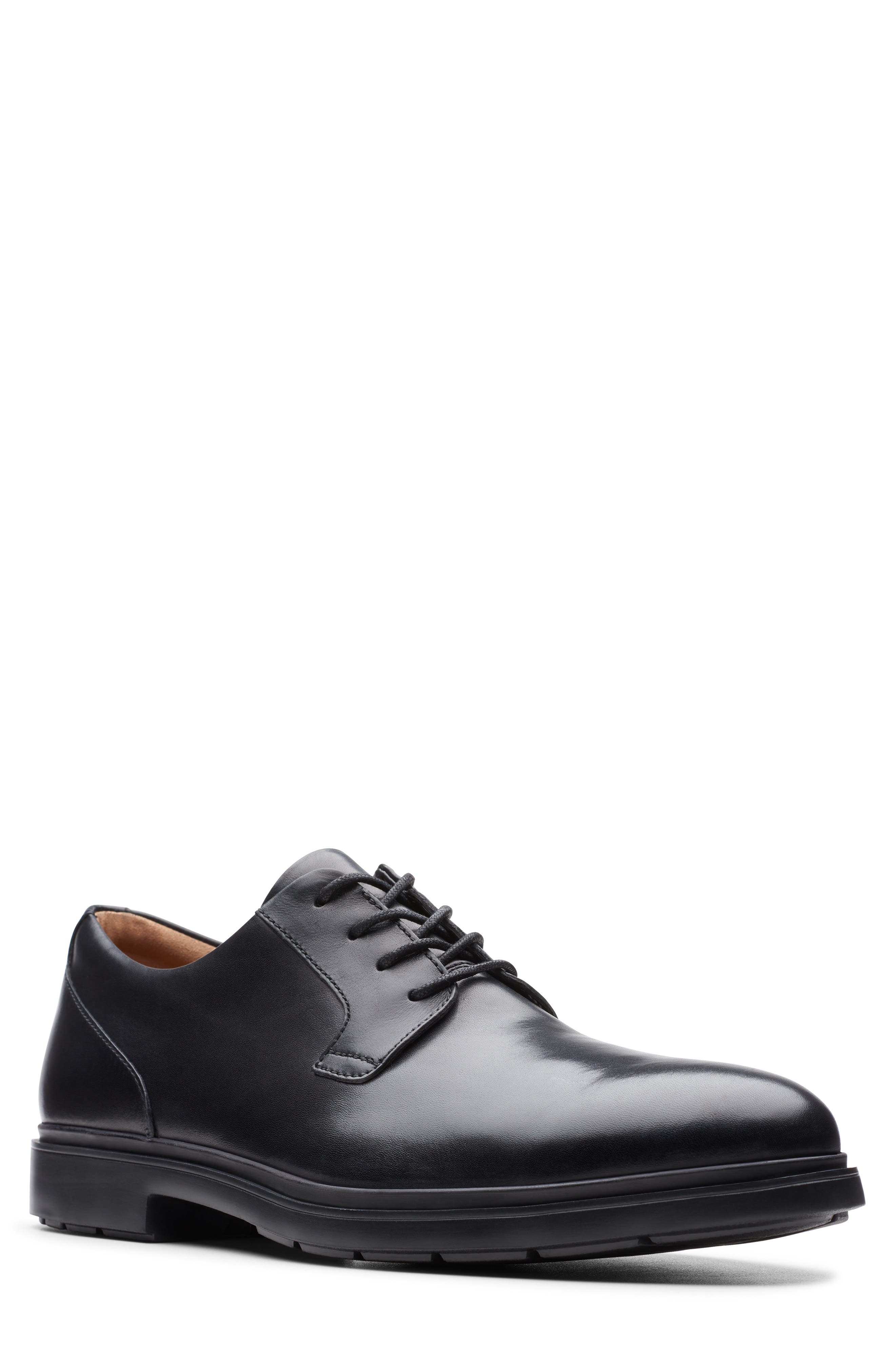 Clarks<sup>®</sup> Un Tailor Plain Toe Derby, Main, color, 