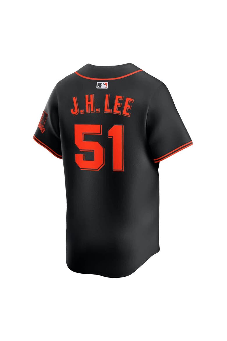 Men's Nike Jung Hoo Lee Black San Francisco Giants Alternate Limited Player Jersey, Alternate, color, Black