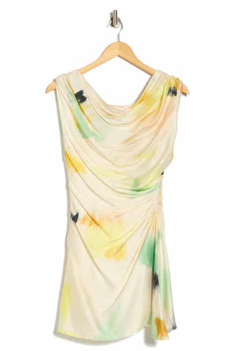 A.L.C. Poppy Short Sleeve Ruched Minidress