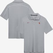 Nike Men's Nike Gray USC Trojans Par Dri-FIT Polo
