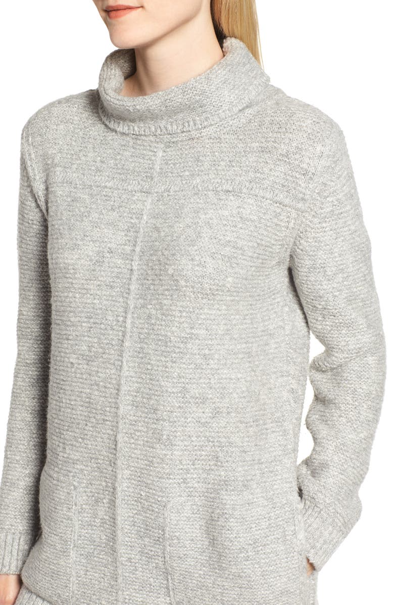 Barbour Malvern Roll Collar Sweater, Alternate, color,