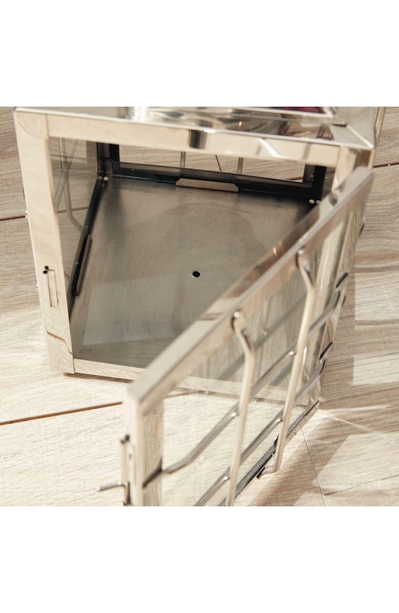 Napa Home & Garden Nantucket Outdoor Lantern 17.5", Alternate, color, Silver