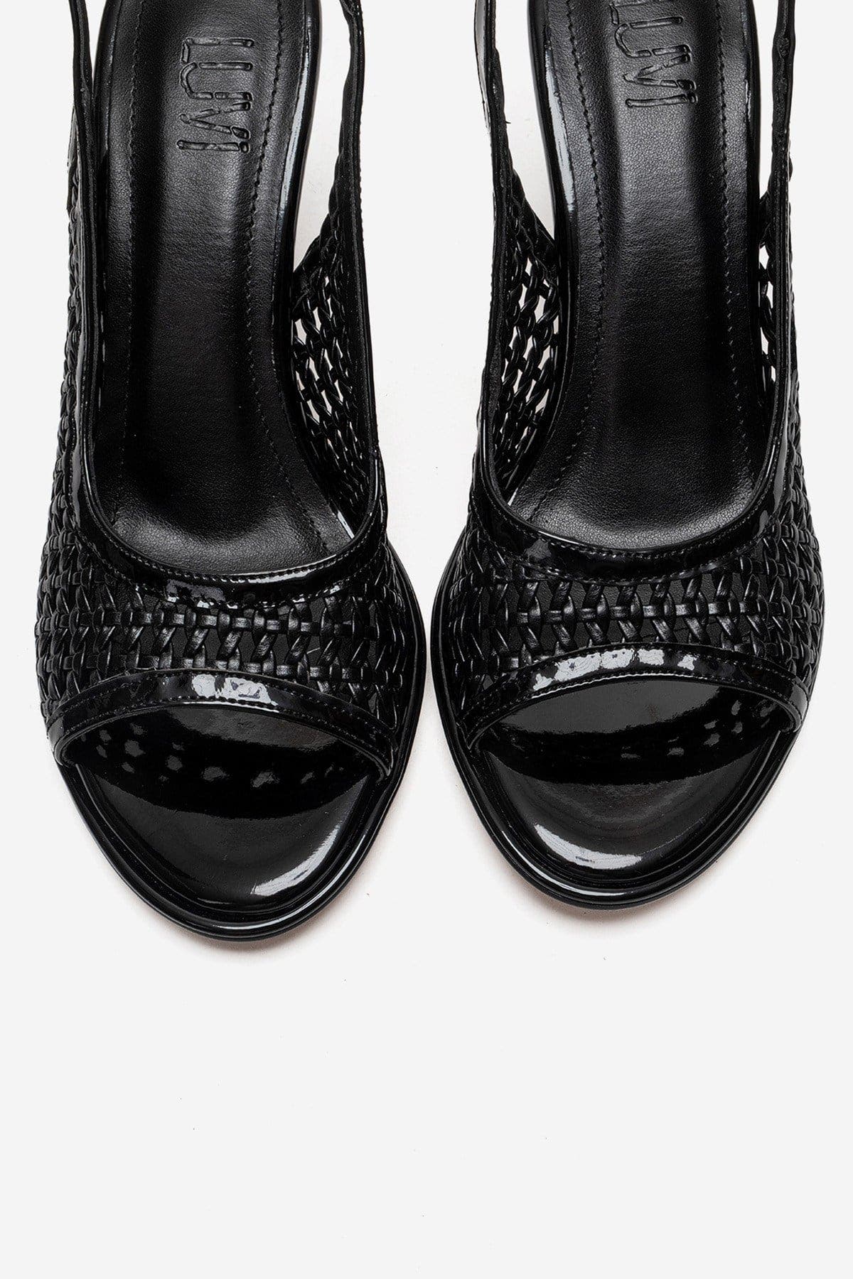 Prologue Shoes Bonito Stiletto Sandal, Alternate, color, Black