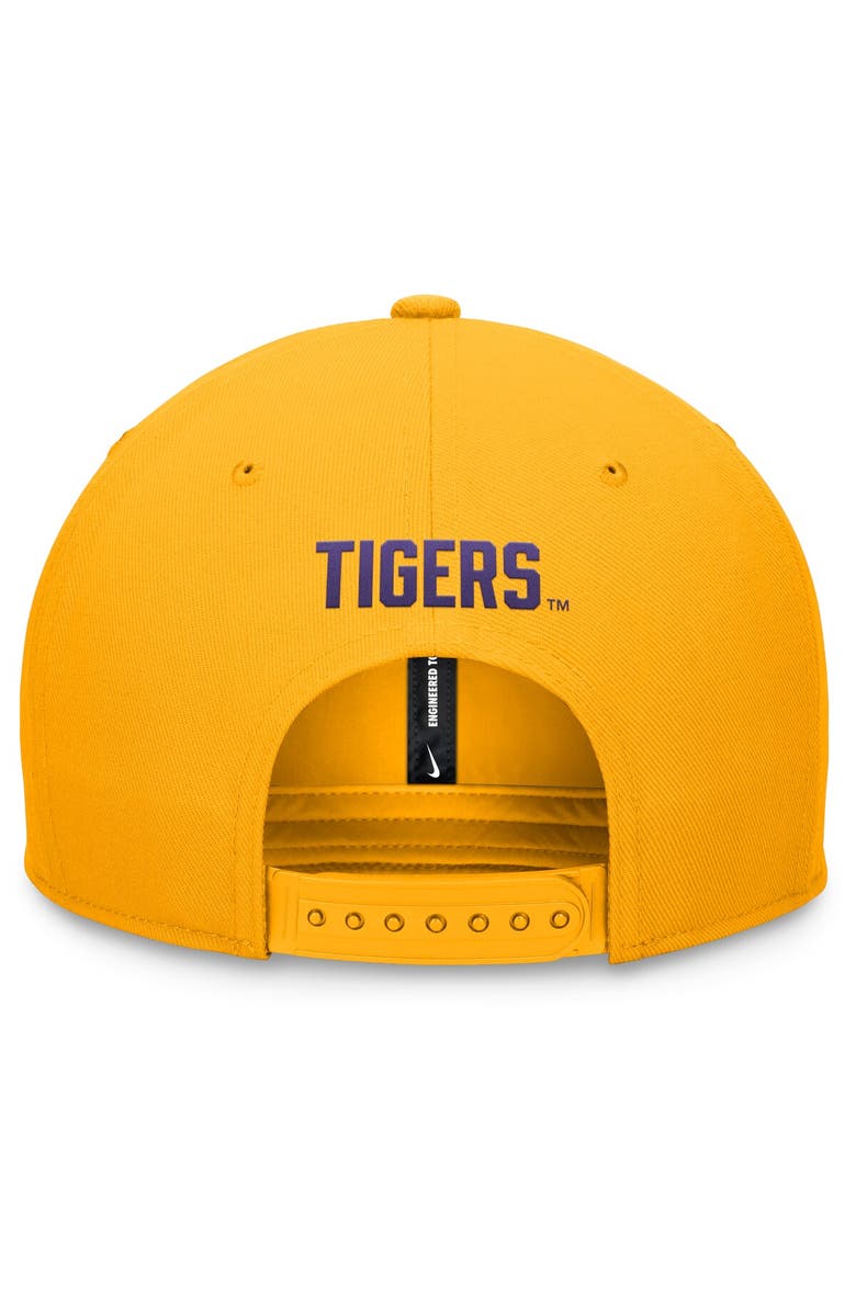 Nike Men's Nike Gold LSU Tigers Primetime Pro Snapback Hat, Alternate, color, Gold