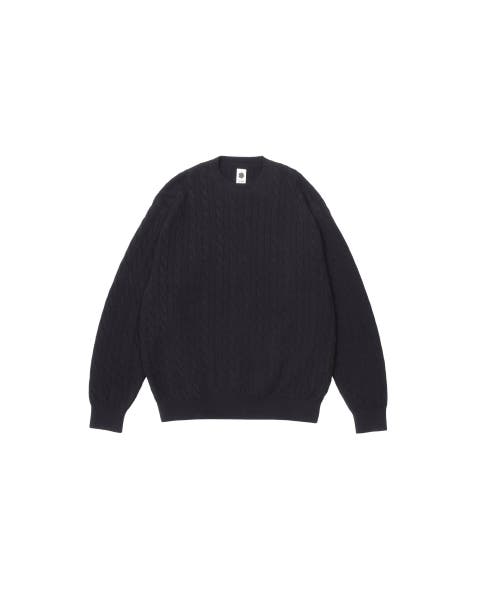 Cable Knit Crewneck