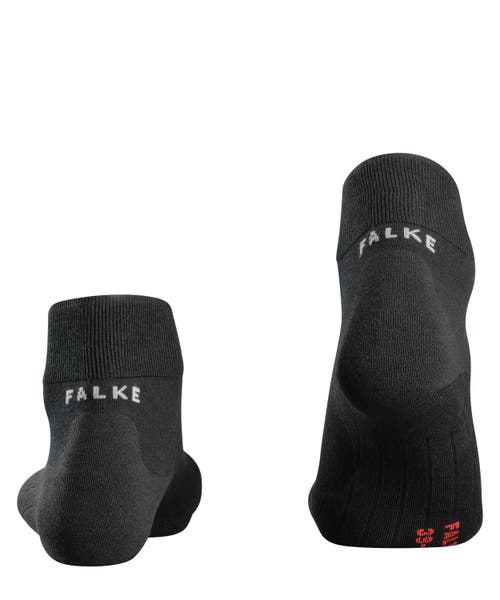Falke Ru4 Light Performance Running Socks In Black