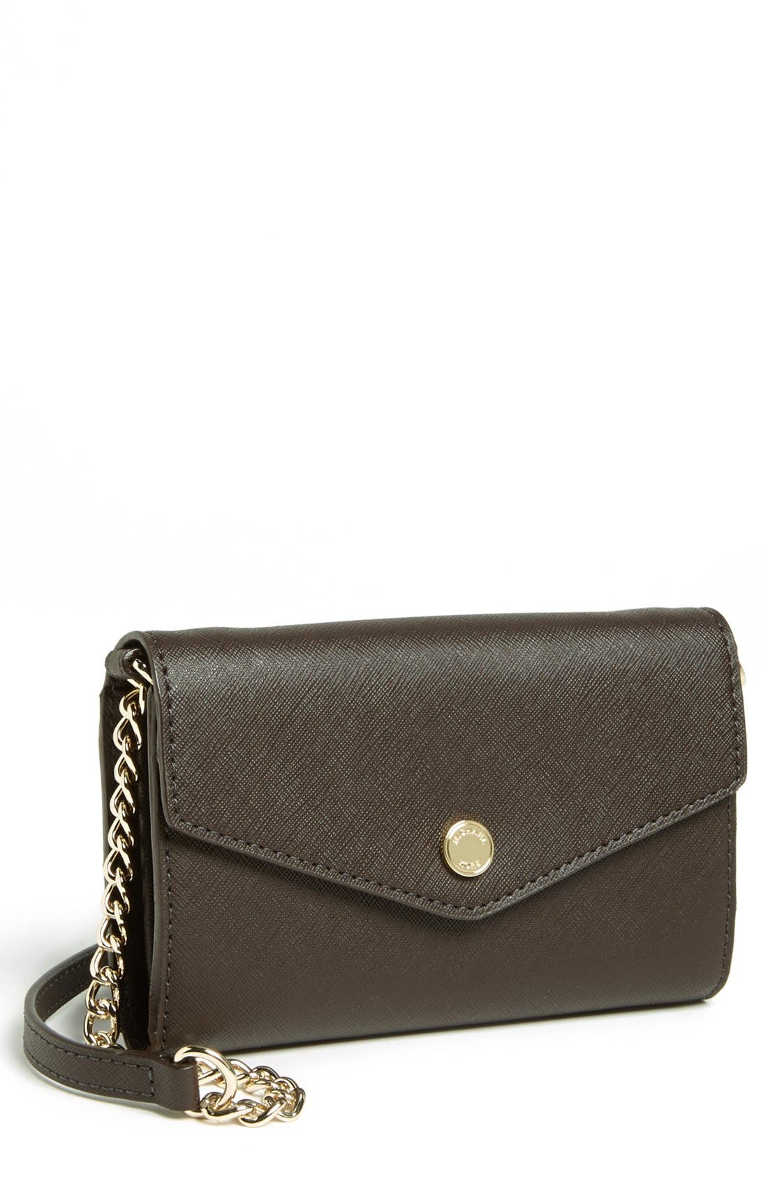 Crossbody Phone Bag, Main, color, COFFEE