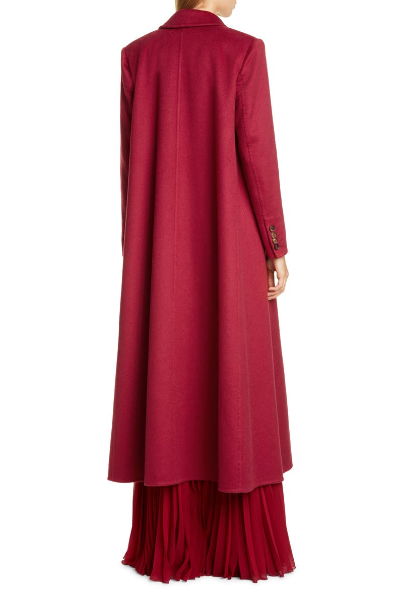 Kriss Cashmere Coat, Alternate, color, RED