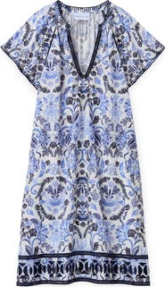 Cartolina Harper Printed Mini Dress