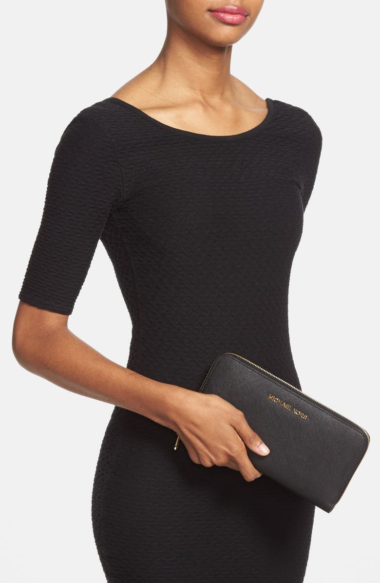 MICHAEL Michael Kors 'Jet Set' Travel Wallet, Alternate, color,