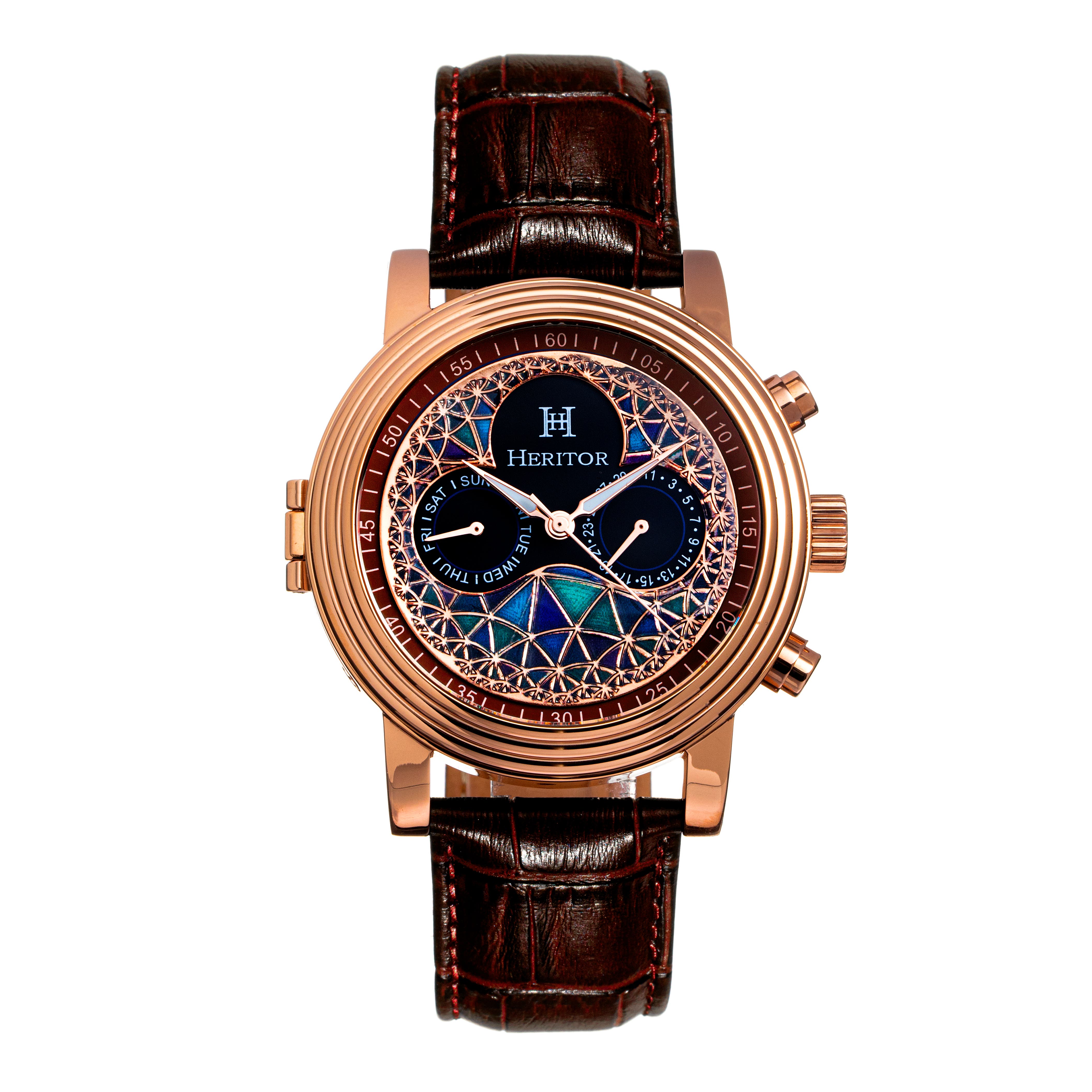 Rose Gold/Brown