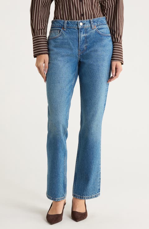 Greer Straight Leg Jeans (Ondine)