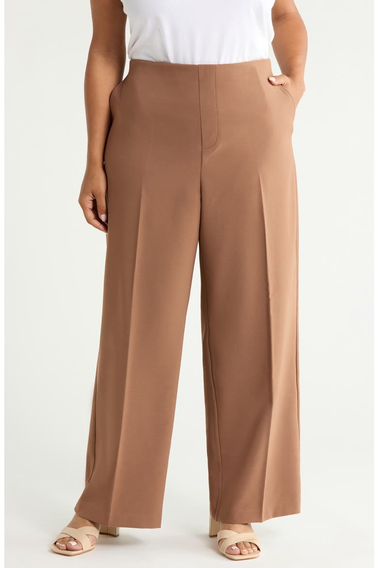 Lenox Sleek Pull-On Pants, Main, color, TIGERNUT