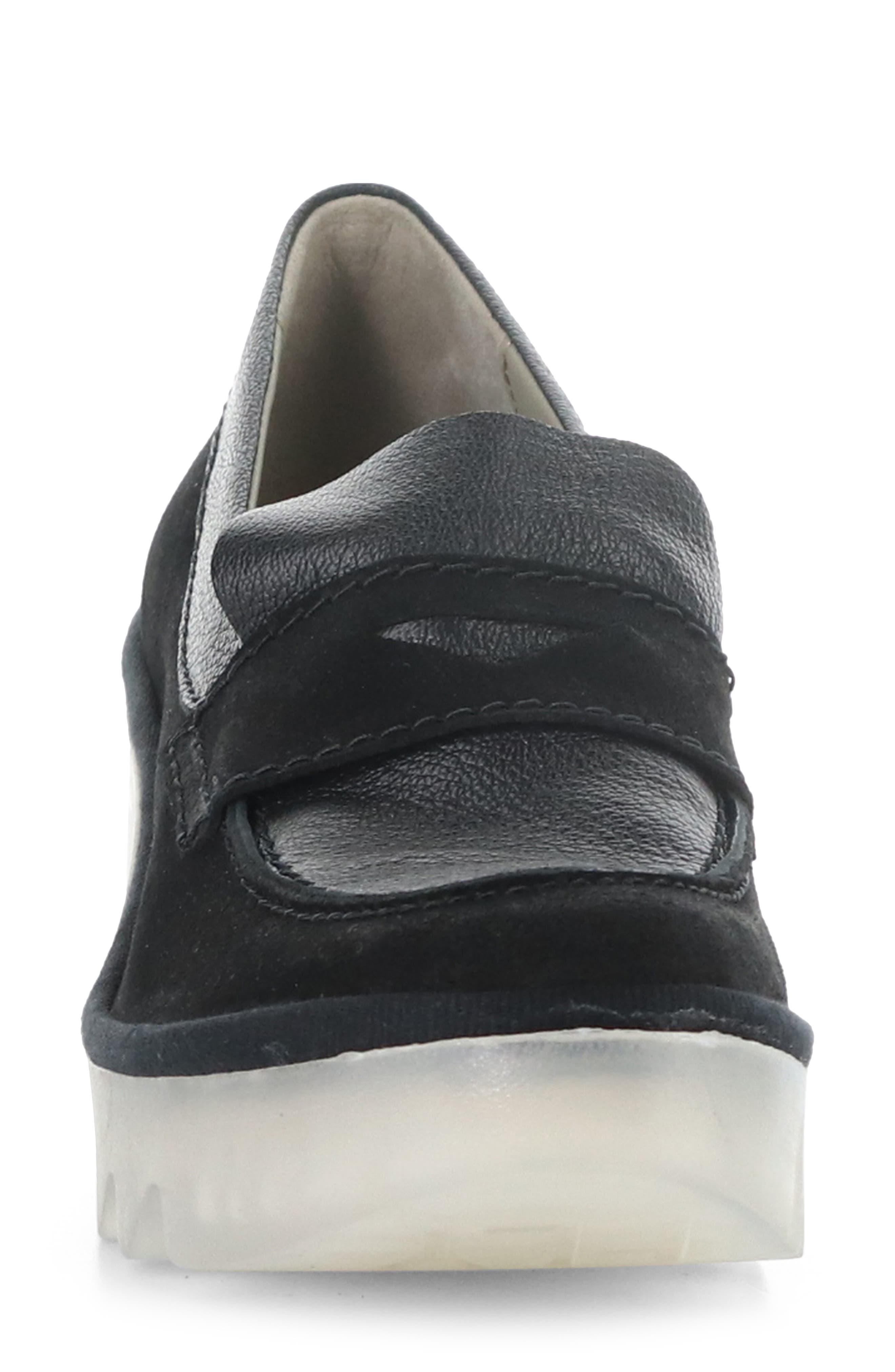 Fly London Bilz Platform Wedge Loafer, Alternate, color, 