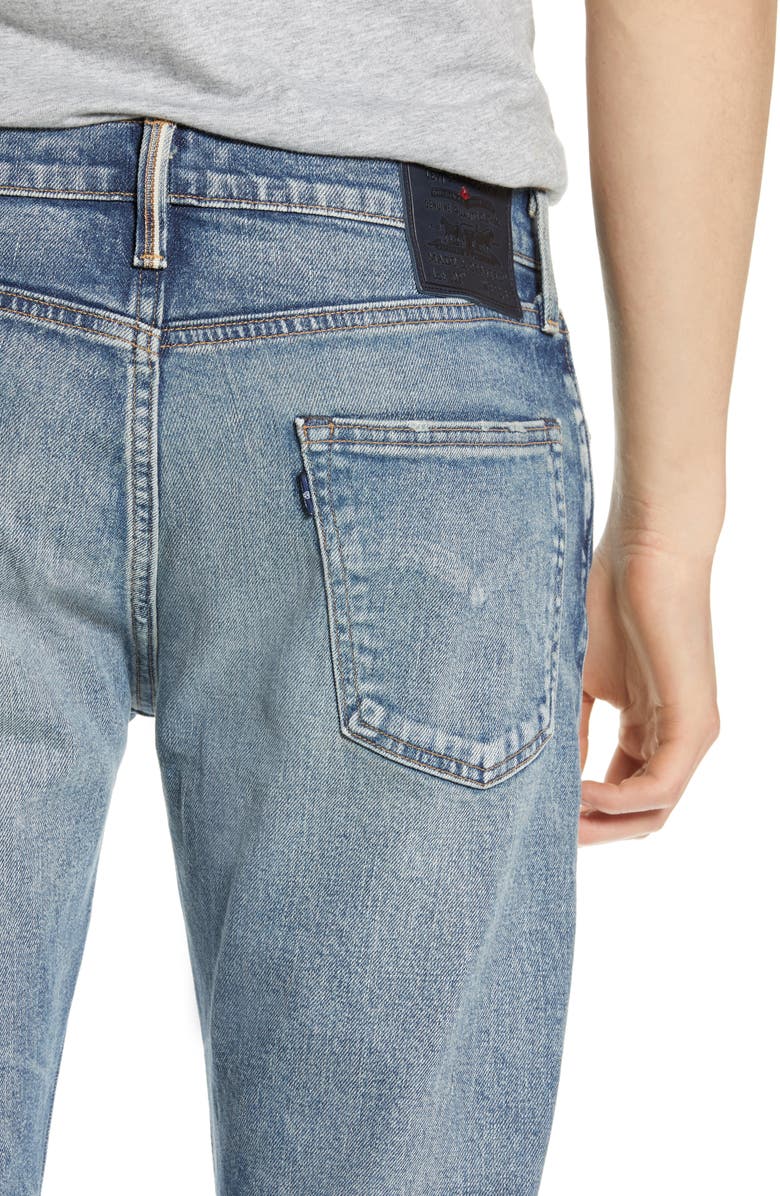 Levi's<sup>®</sup> Made & Crafted<sup>™</sup> 502<sup>™</sup> - MIJ Slim Fit Jeans, Alternate, color,