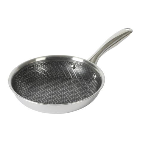 Modessa 8 Inch Nonstick Triply Stainless Steel Frying Pan