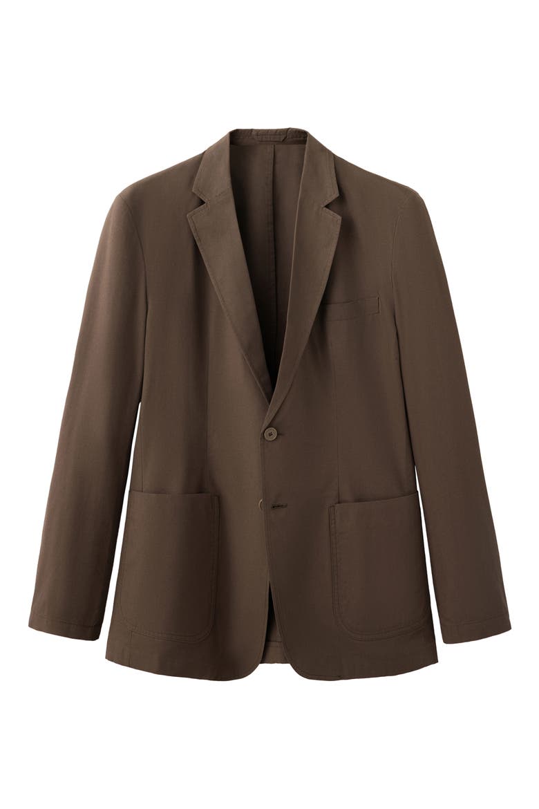 Slim Fit Suit Jacket, Alternate, color, BROWN