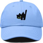 Dalix Blink Black Cat Dad Cap