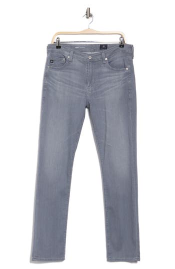 Ag Everett Slim Straight Jeans In Canyon Smoke